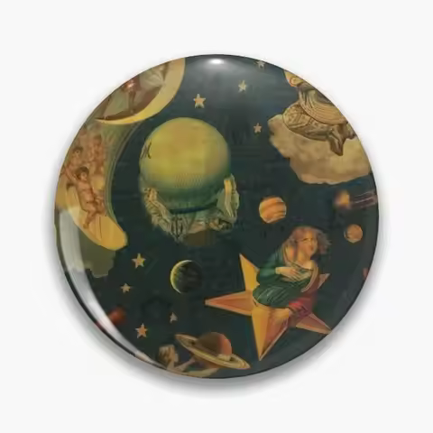 Smashing Pumpkins - Mellon Collie And The Infinite Sadness Pin Buttons Brooches Jewelry Accessory Cu