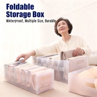 Durable Waterproof PP Plastic❤️ Foldable Storage Box Size Multiple Durable Durable