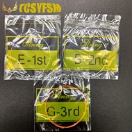 Tcsyfsm  Acoustic Guitar Strings E-1st B-2nd G-3rd D-4th A-5th E-6th Single String Stainless Steel Wire Guitar