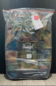 （全新）Herschel 迷彩背包 22L