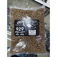 GREEN BAIT 929 PELLET 1KG 8MM,UMPAN PELLET PANCING KOLAM,FRESH WATER FISHING BAIT,