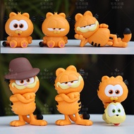 Garfield Cat Blind Box Collectible Model Toy Movie Props Desk Decorations Trendy Play Funko Pop Acti