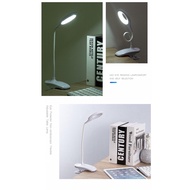 LED Desk Lamp  Flexible Gooseneck Desktop B Light Rechargeable  Touch Clip Study Lamps Indoor Lighting YCHF