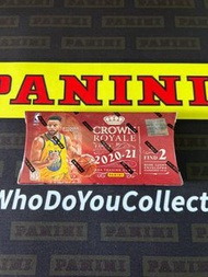 NBA Panini 2020 2021 Crown Royale Basketball Exclusive Lucky Envelopes Box 2 Cards per Box Numbered To 8 !  Stephen Curry 30 咖哩仔 勇士 Cover 全新 籃球 卡盒 卡包 信封 現貨 New Sealed