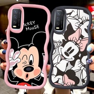 MERAH Z-40 Mickey Minnie Mouse Red Black Pink Case Casing for VIVO Y20s Y20t Y12s Y11s Y20 Y20a Y20i