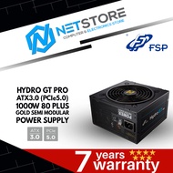 FSP HYDRO GT PRO 1000W 80 PLUS GOLD SEMI MODULAR ATX3.0 (PCIe5.0) POWER SUPPLY - HGT-1000-GEN5