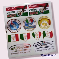 ▼◆INC AKO IGLESIA NI CRISTO FLAG STICKER | PHIL ARENA LOGO VINYL OUTDOOR