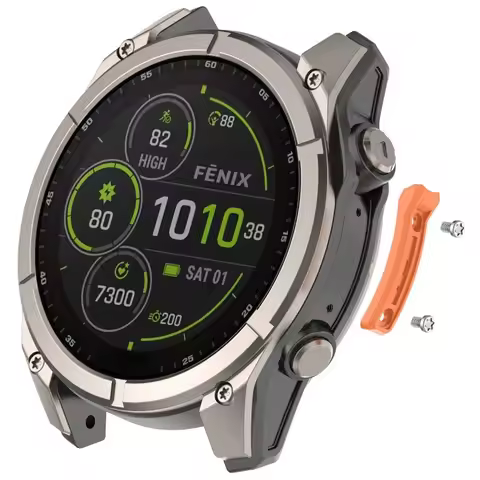 Watch Metal Anti-collision Strip for Garmin Fenix 8 Pro Quatix8 Tactix8 47/51mm Watch Bumper Strip R