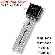 CR-100PCS MJE13001 MJE13003 PCR606J PCR406J 13001 13003 R606 R406 606j 406j TO 92 MAC97A6 MAC97A8 MC