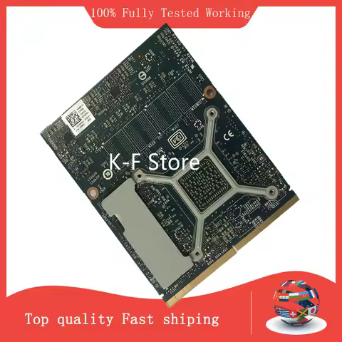 Original J0M0K CN-0J0M0K N15P-GX-B-A2 GTX860M GTX 860M MXM 3.0 DDR5 2G Video Graphics Card For DELL