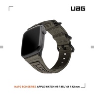 UAG Apple Watch 42/44/45/49mm Nato尼龍錶帶-鈦灰 [北都]