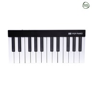 Poppiano MP24 Keys Midi Keyboard คีย์บอร์ด 24 คีย์ Poppiano เปียโนไฟฟ้า แบบพกพา คีย์บอร์ดไฟฟ้า เล่นมือเดียว
