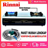 Kompor Gas Rinnai 2 Tungku RI 712 A / Kompor 2 Tungku / Kompor Rinnai 2 Tungku / Kompor Rinai 2 Tung