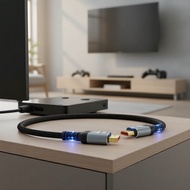 8K HDMI Cable 48Gbps Transfer 60Hz Refresh Rate UHD Picture for TV Projector Laptop