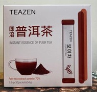 【佩佩的店】COSTCO 好市多 TEAZEN 即溶 普洱茶 1.8公克 X 30包 產地: 韓國 新莊可自取