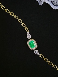 哥倫比亞祖母綠手鍊  1.75克拉