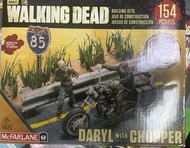 MMcfarlane 14525 AMC the walking dead 行屍走肉 陰屍路 喪屍 zombie duilding set Daryl with chopper