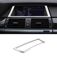 Car Interior Console Dashboard GPS Navigation NBT Screen Frame Cover Trim Sticker Accessories For BM