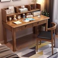 Children Study Table 90cm Long Desk Drawer Bedroom with Small Apartment 70ssld612#书实木条桌 GF9A