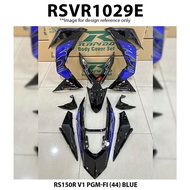 Cover Set Rapido RS150R V1 V2 V3 PGM-FI (44) Blue Red Black RS150 Accessories Motor Coverset Biru Me