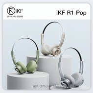 iKF R1 POP Wireless Bluetooth Headphones Retro Lightweight Headset Multi-point for iOS/Andriod OOTD 