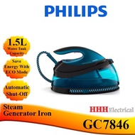 iron Philips GC7846 Fast Heat Up  Effective Anti scale Steam Generator Iron Seterika Wap Air