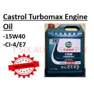 [CASTROL] CRB TURBOMAX 15W40 Fully Synthetic Engine Oil 7.5L
