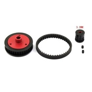 SCX10 Series Climbing Car Gearbox Gear Set Belt Drive KM1 D90 Pulley for RC Crawler Upgrade Parts Me