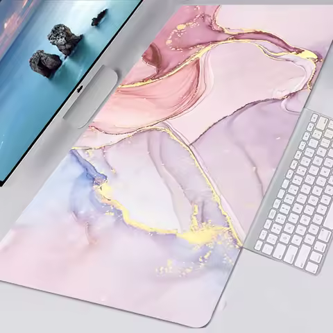 Mousepad Computer New XXL MousePads Keyboard Pad Mouse Mat Fashion Marble Gamer Soft Office Carpet T