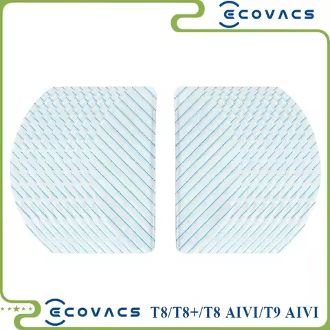Compatible for Ecovacs Deebot Ozmo T8 T8+/ T8 AIVI T9 AIVI / N8 Pro/ N8 Pro+ Accessories Disposable 