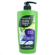 Follow Me Green Tea Shampoo 6 In 1 [650ml]