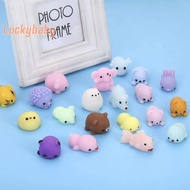 [LuckybabyS] 24pcs Squishy Toy Cute Animal Antistress Ball  Mochi Toy Stress Relief Toys new