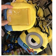 現貨 清貨特價USJ 🌟 卡套 伸拉掛帶 🌟  Minion Minions 迷你兵團 最新款  MINIONS 日本環球影城 小黃人小小兵 壞蛋奬門人 ミニオン　ミニカー　証件套 拉鏈  掛頸 旅行
