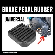 BRAKE PEDAL RUBBER MOTORCYCLE UNIVERSAL // HONDA YAMAHA SUZUKI MODENAS DEMAK KAWASAKI SYM EX5 C70 LC135 Y15ZR Y125Z Y80