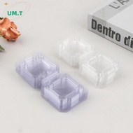 UM.T 10Pcs CPU Box CPU Plastic Protective Case CPU Clamshell Tray Case Container