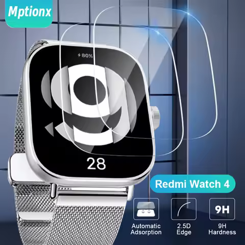 Tempered Glass for Xiaomi Redmi Watch 4 SmartWatch HD Screen Protector for Redmi Watch4 Anti-Scratch
