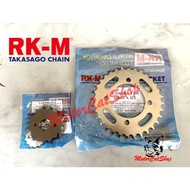 Sprocket (RKM 428) Stainless Steel YAMAHA RXZ / LC135 / SRL 110 (428H)