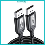 KOKO DP16K Gaming Cable Supports 16K Resolution 8K 60Hz 4K240Hz Refreshing Rate