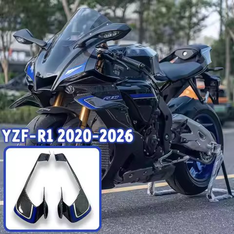 FOR YAMAHA YZF-R1 R1M R1 2020-2026 Motorcycle Downforce Naked Frontal Spoilers Winglet Aerodynamic F
