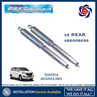 Toyota Avanza F651 Rear Shock Absorber KYB RS Ultra (Heavy Duty) Kayaba Belakang (Pair / 2pcs)