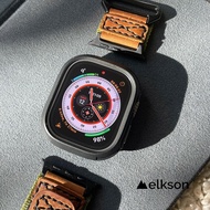 【Elkson】加拿大elkson Apple Watch Ultra 1-2 49mm Quattro Max軍規保護殼+保護貼套組(附貼膜神器)