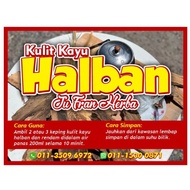 Kulit Kayu Halban Hitam / Halban Tanduk