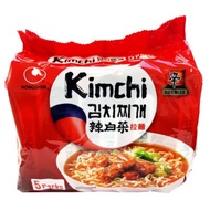 [Bundle of 3] Nongshim Shin Ramyun Kimchi Instant Noodle - Spicy (5 x 120g)