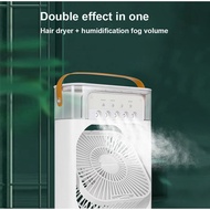 【LIFE OS】Multifunction Fan USB Mini Electric Fan Conditioner Humidifier Fan Air Cooler For Summer Cooling Fan Portable Air Conditioner Air Cooler Portable Air Conditioner 6 Inches Air Conditioner Cooling Fan With 5 Sprays HA1002