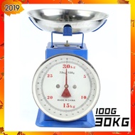 JIUKE 30kg /100g Analog Commercial Scale Kitchen Mechanical Weighing Scale