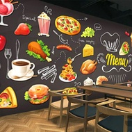 Wallpaper Dinding 3D Custom Kafe / Resto (20BS-021)