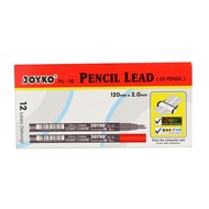 Pencil Lead Joyko PL-10 Mechanical Pencil Lead 2B/ 2.0 mm/