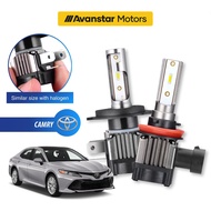 2PCS *1 Year Warranty* Toyota Camry Mini 1:1 Car LED Headlight Headlamp Foglight 4300K/6000K H4 H8/H