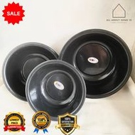♞,♘,♙3 in 1 Black High Quality Plastic Basin/Batcha/Planggana, Laundry/Kitchenware