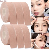 1/2/3Roll Cotton Facial Lifting Bandage - Ultra Thin Invisible Face Tape - Skin Breathable Beauty Ta